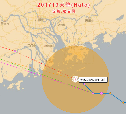 201713天鴿（Hato）